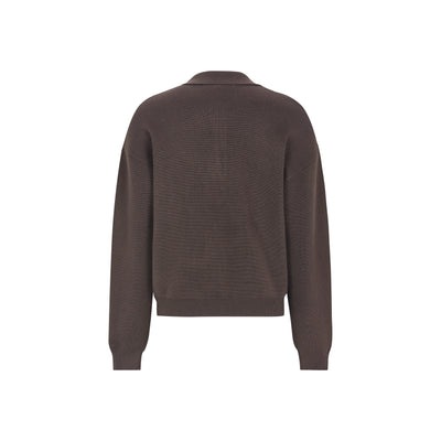 Soft Rebels SRHenrietta Polo Knit Knitwear 664 Coffee Bean