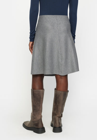 Soft Rebels SRHenrietta Short Skirt Skirts & shorts 053 Medium Grey Melange