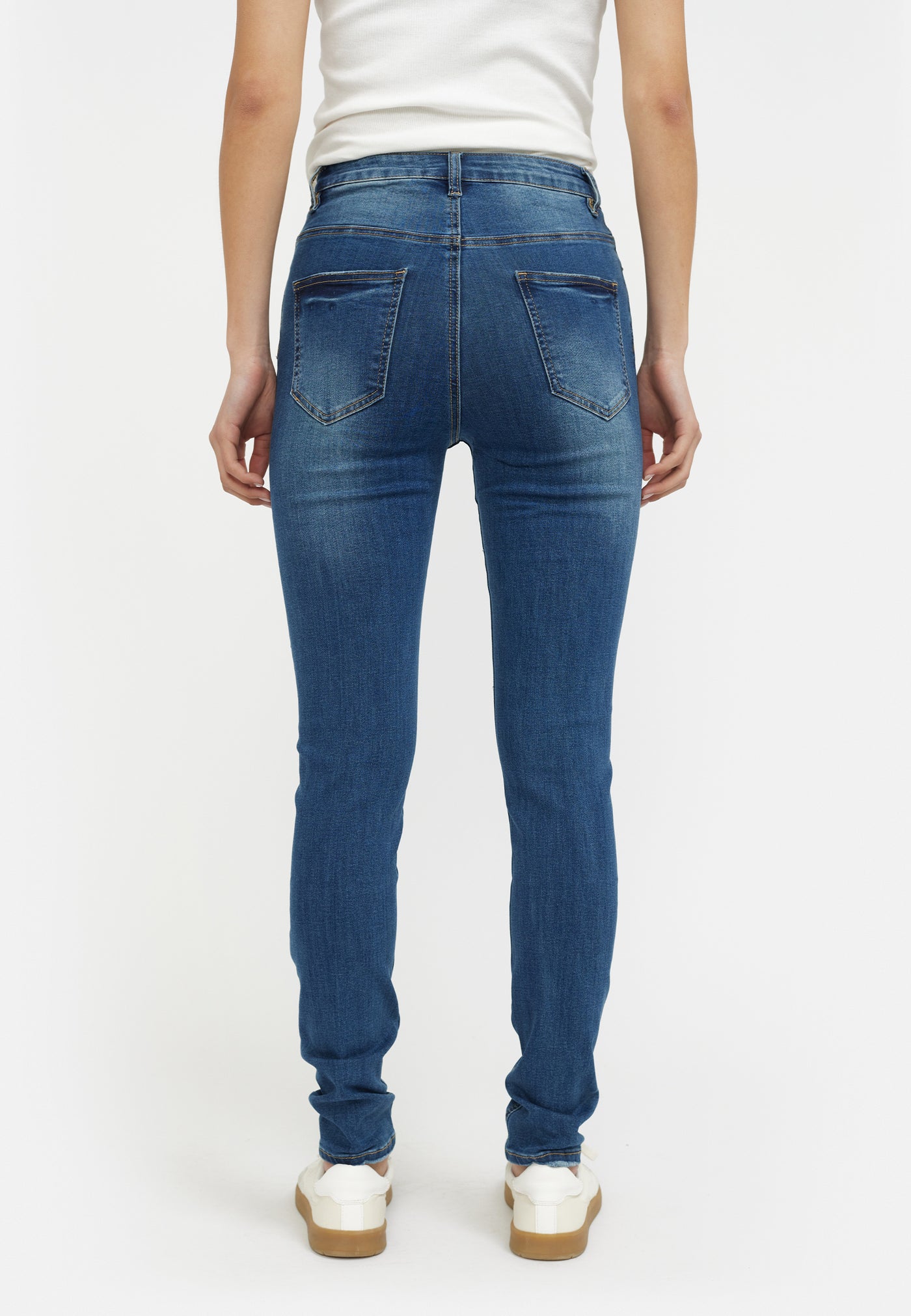 Soft Rebels SRHighwaist Slim Jeans Blue Jeans 122 Dark Blue Wash