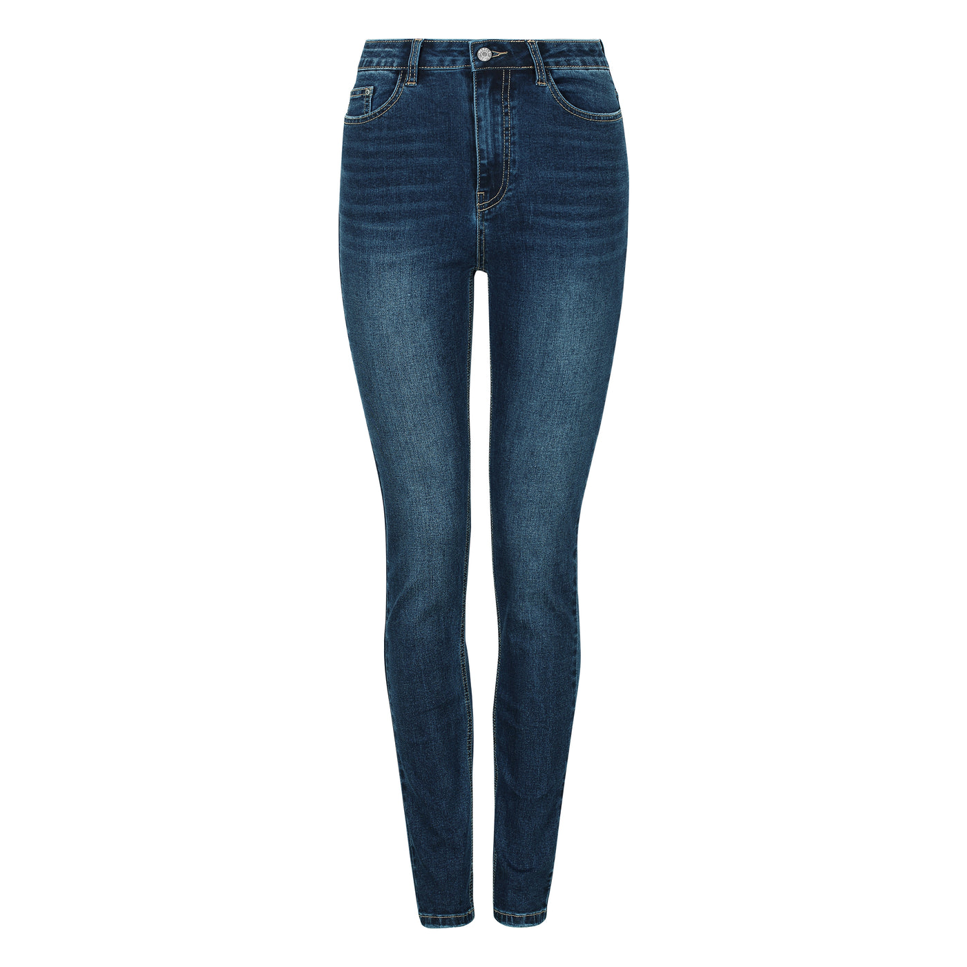 Soft Rebels SRHighwaist Slim Jeans Blue Jeans 122 Dark Blue Wash