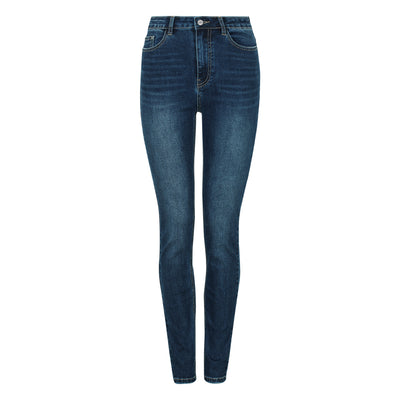 Soft Rebels SRHighwaist Slim Jeans Blue Jeans 122 Dark Blue Wash