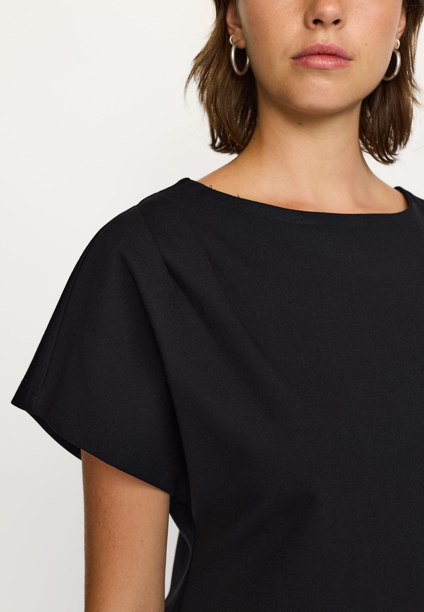 Soft Rebels SRHuma Draped Dress Dresses & jumpsuits 001 Black