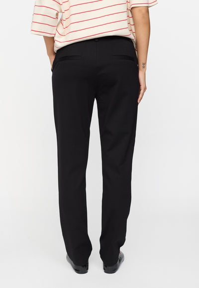 Soft Rebels SRHuma Vilja mid waist pant Pants 001 Black