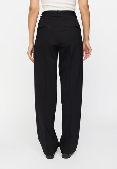 Soft Rebels SRHuma Vilja midwaist loose pant Pants 001 Black