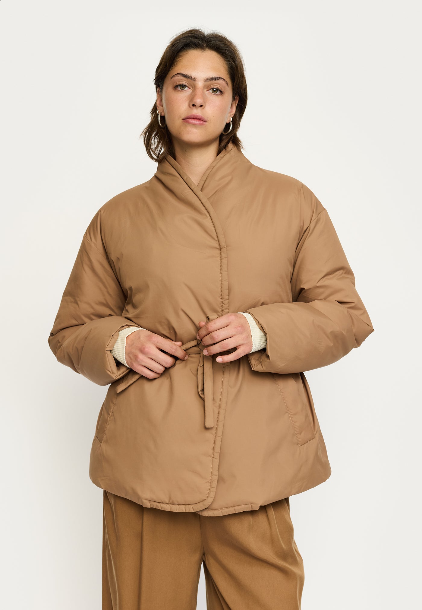Soft Rebels SRJannet Jacket Outerwear 714 Toasted Coconut