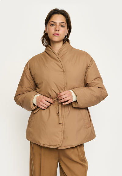 Soft Rebels SRJannet Jacket Outerwear 714 Toasted Coconut