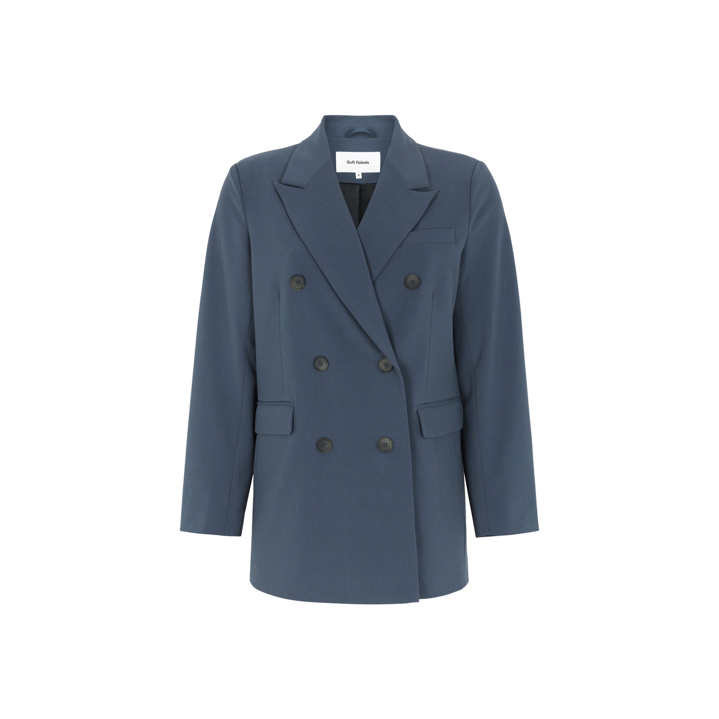 Soft Rebels SRJen Blazer - GRS Blazer 271 Ombre Blue Melange