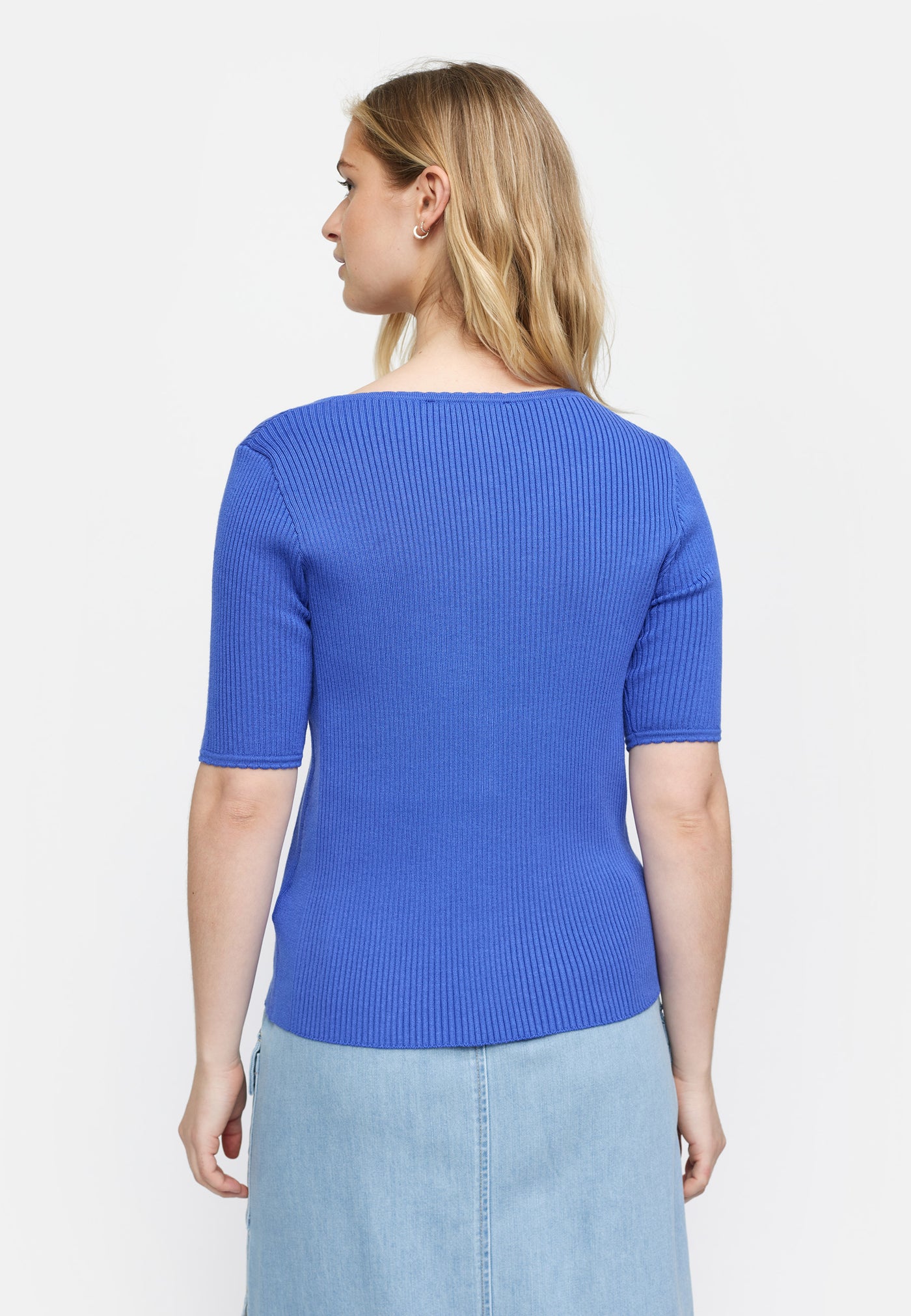 Soft Rebels SRJesse Blouse Knit Knitwear 094 Amparo Blue