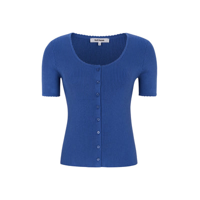 Soft Rebels SRJesse Blouse Knit Knitwear 094 Amparo Blue