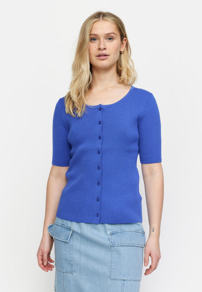 Soft Rebels SRJesse Blouse Knit Knitwear 094 Amparo Blue