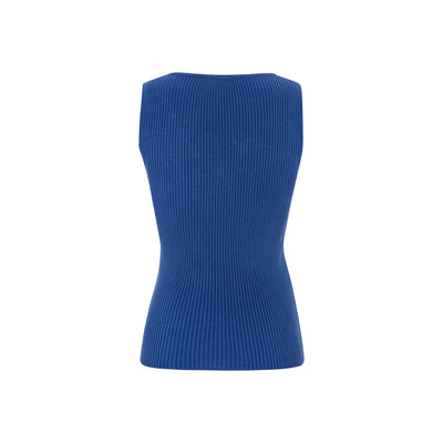Soft Rebels   SRJesse Top Knit Knitwear 094 Amparo Blue