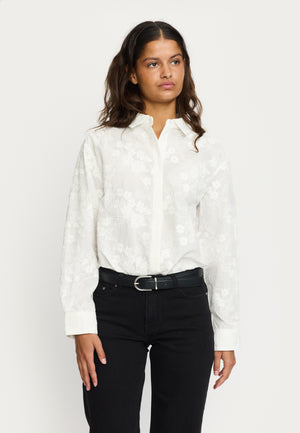 Soft Rebels SRJune Veronica Shirt Shirts & Blouse 002 Snow White