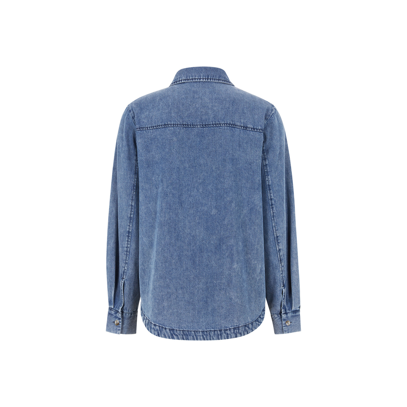 Soft Rebels SRKeira Blouse Shirts & Blouse 030 Dark Blue Denim