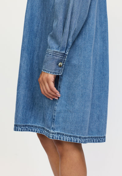 Soft Rebels SRKeira Erin Dress Dresses & jumpsuits 030 Dark Blue Denim