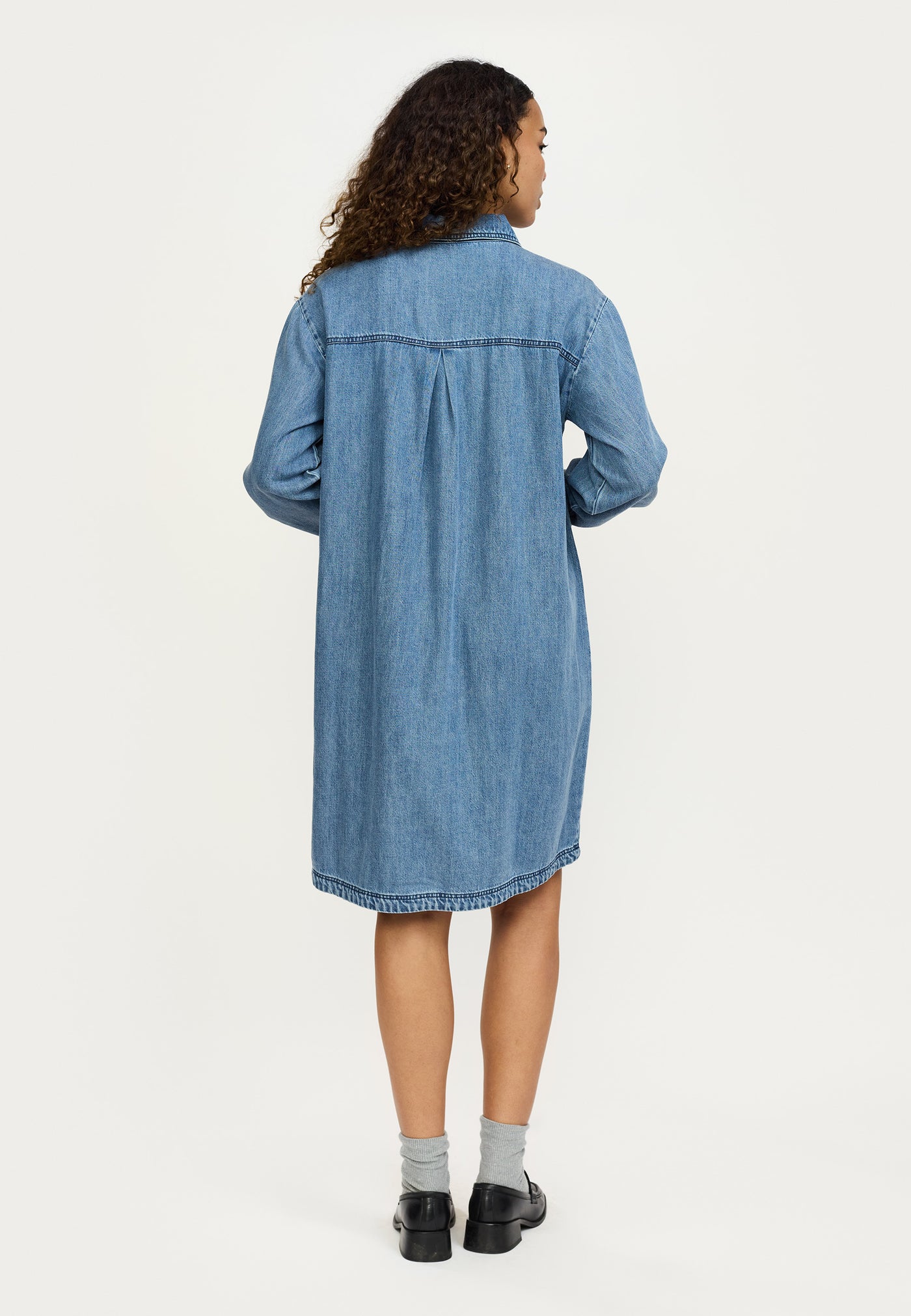 Soft Rebels SRKeira Erin Dress Dresses & jumpsuits 030 Dark Blue Denim