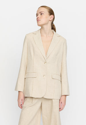 Soft Rebels SRKendra Loose Blazer Blazer 041 Ecru