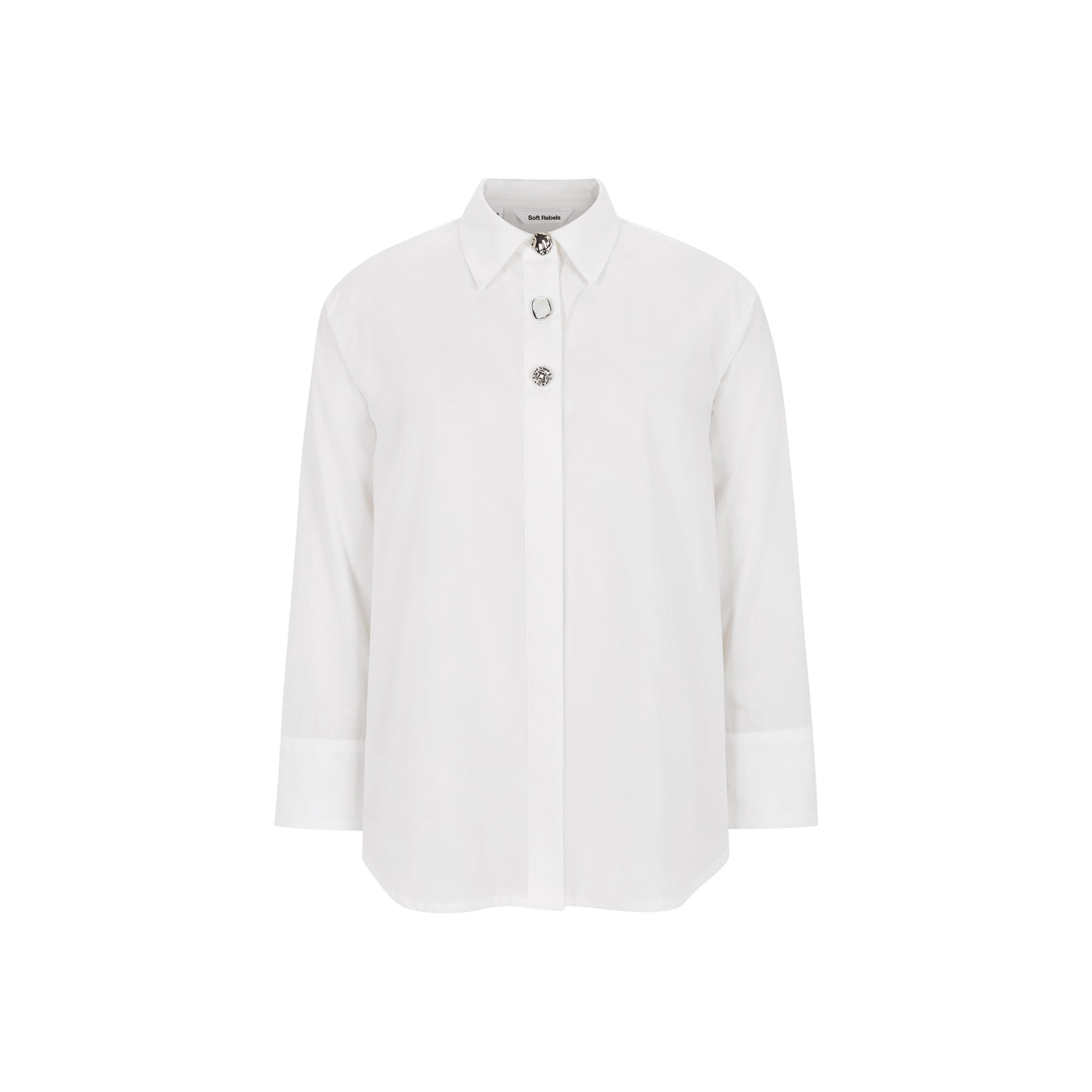 Soft Rebels SRKiana Shirt Shirts & Blouse 002 Snow White