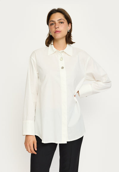 Soft Rebels SRKiana Shirt Shirts & Blouse 002 Snow White