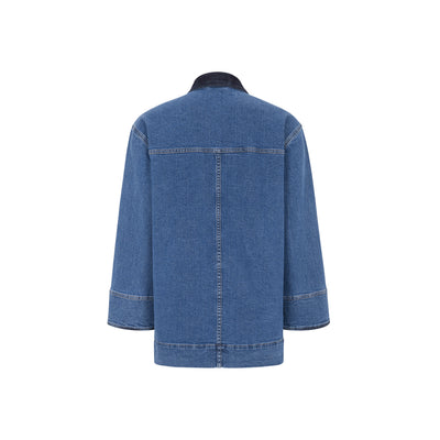 Soft Rebels SRKiki Denim Jacket Outerwear 430 True blue