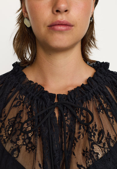 Soft Rebels SRLaurel Blouse Shirts & Blouse 001 Black