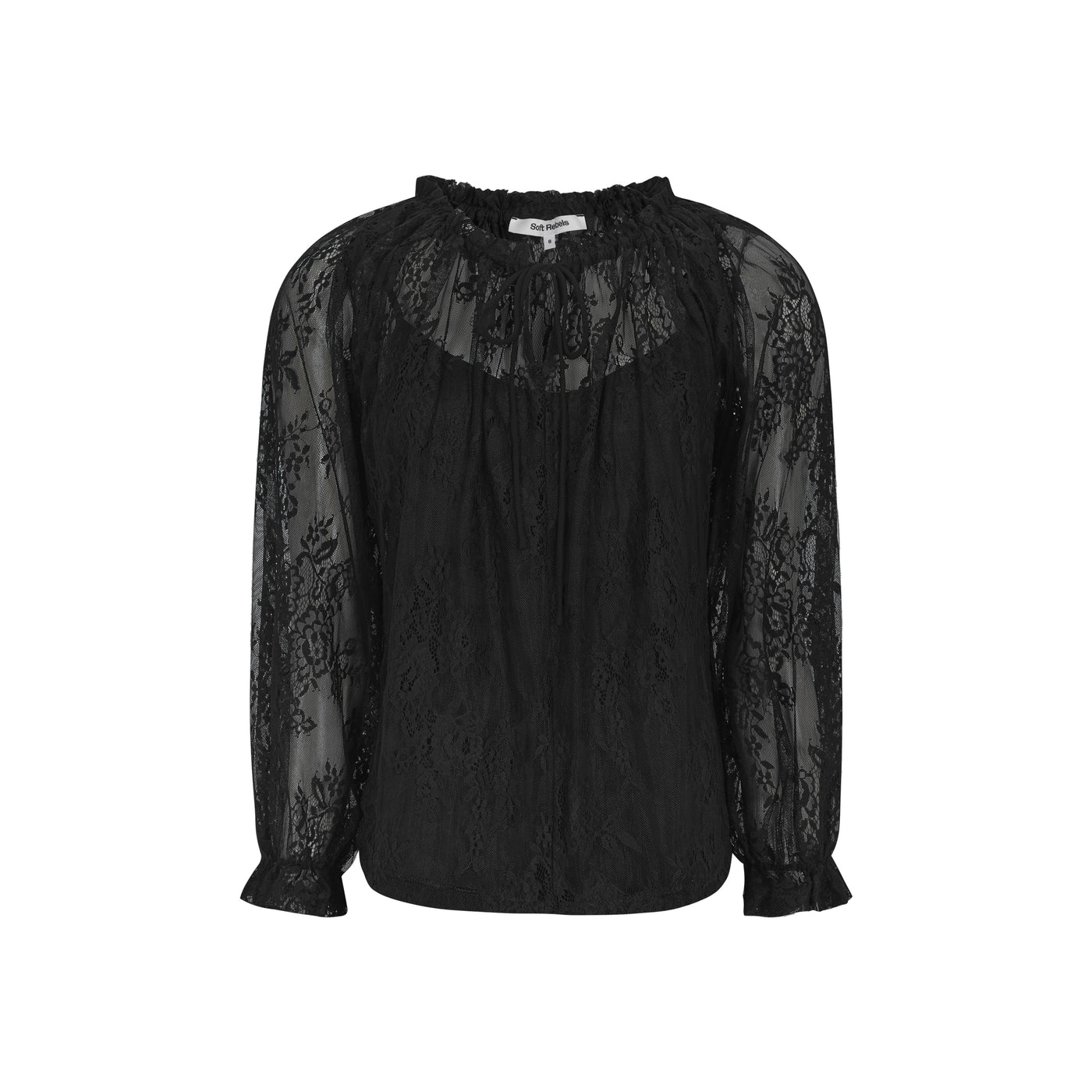 Soft Rebels SRLaurel Blouse Shirts & Blouse 001 Black