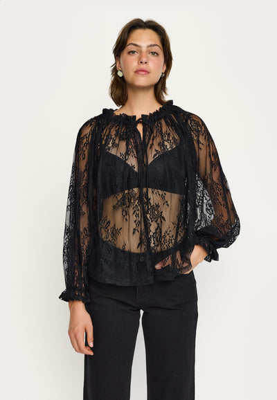 Soft Rebels SRLaurel Blouse Shirts & Blouse 001 Black