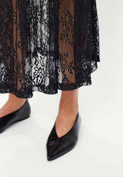 Soft Rebels SRLaurel Midi Skirt Skirts & shorts 001 Black