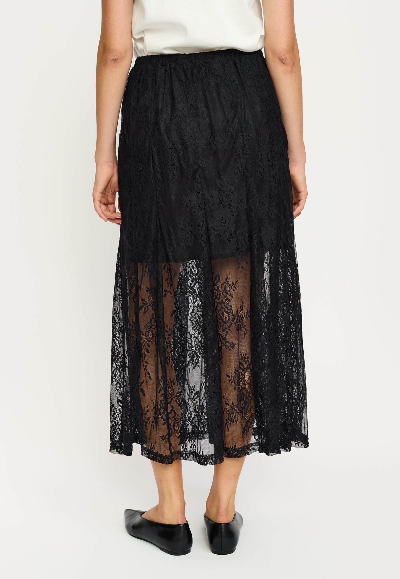 Soft Rebels SRLaurel Midi Skirt Skirts & shorts 001 Black