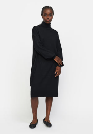 Soft Rebels SRLea Rollneck Dress Knit Dresses & jumpsuits 001 Black