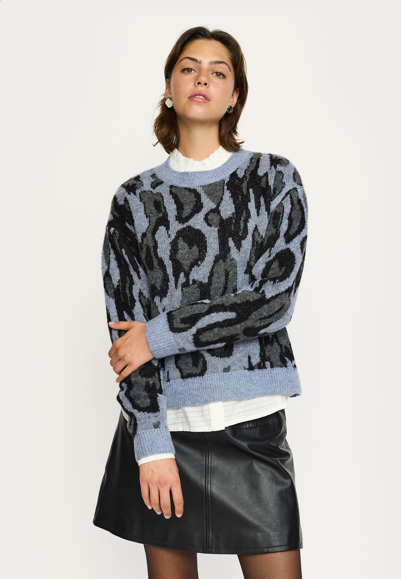 Soft Rebels SRLeonora Knit - RWS Knitwear 880 Overture