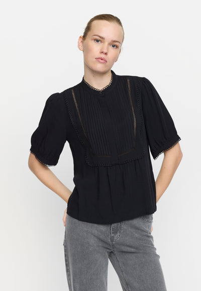 Soft Rebels SRLinda Blouse Shirts & Blouse 001 Black