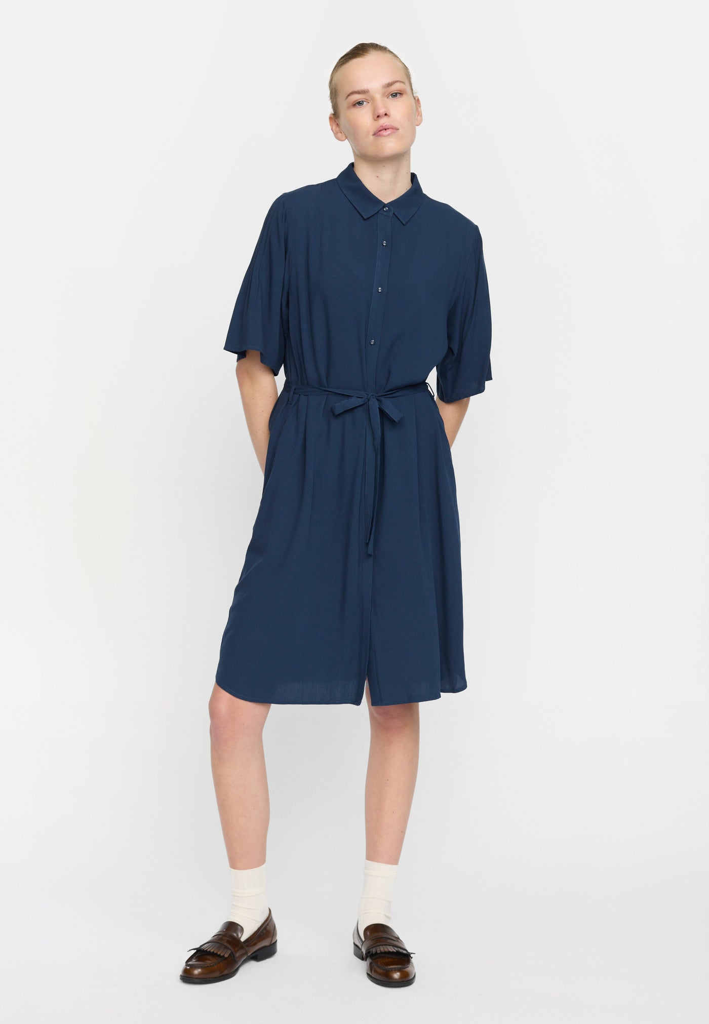 Soft Rebels SRLinda Shirt Dress Dresses & jumpsuits 235 Total Eclipse