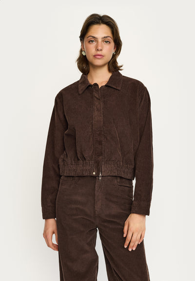 Soft Rebels SRLorelei Jacket GOTS Jacket 664 Coffee Bean