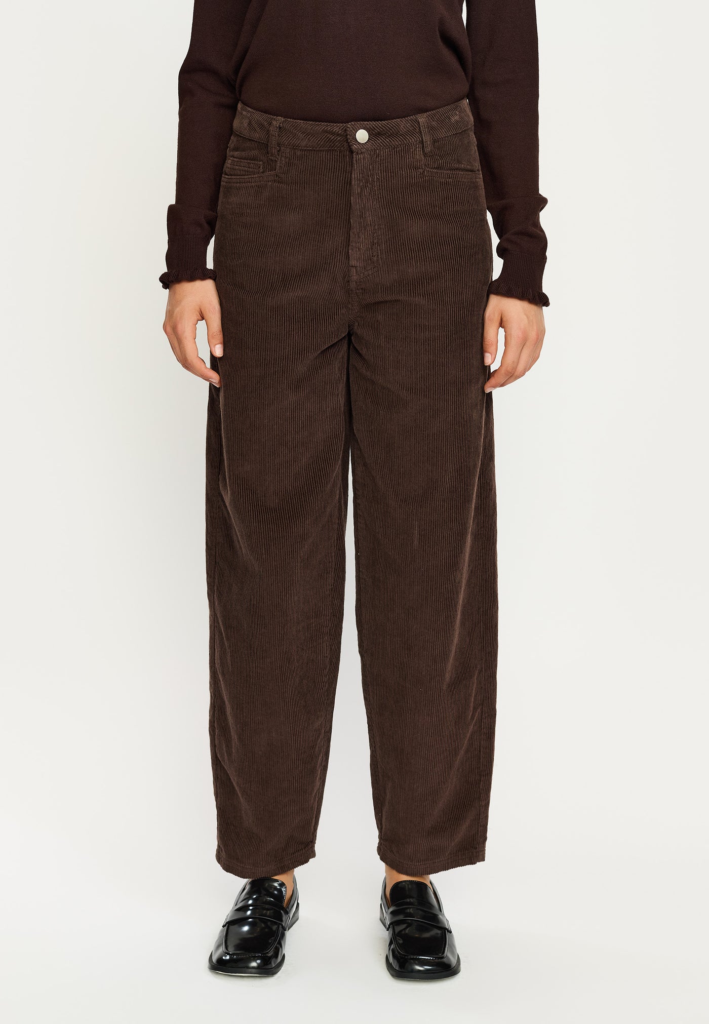 Soft Rebels SRLorelei Pant GOTS Pants 664 Coffee Bean