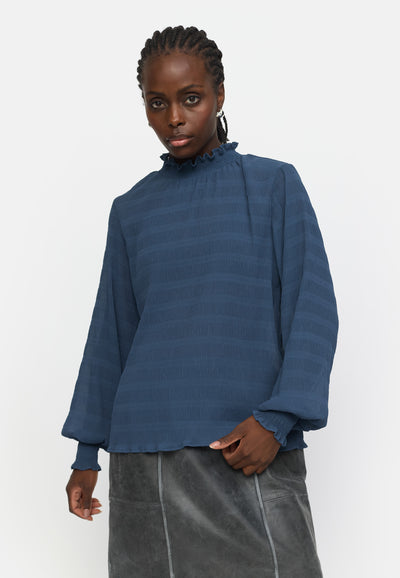 Soft Rebels SRLucinda Blouse Shirts & Blouse 271 Ombre Blue