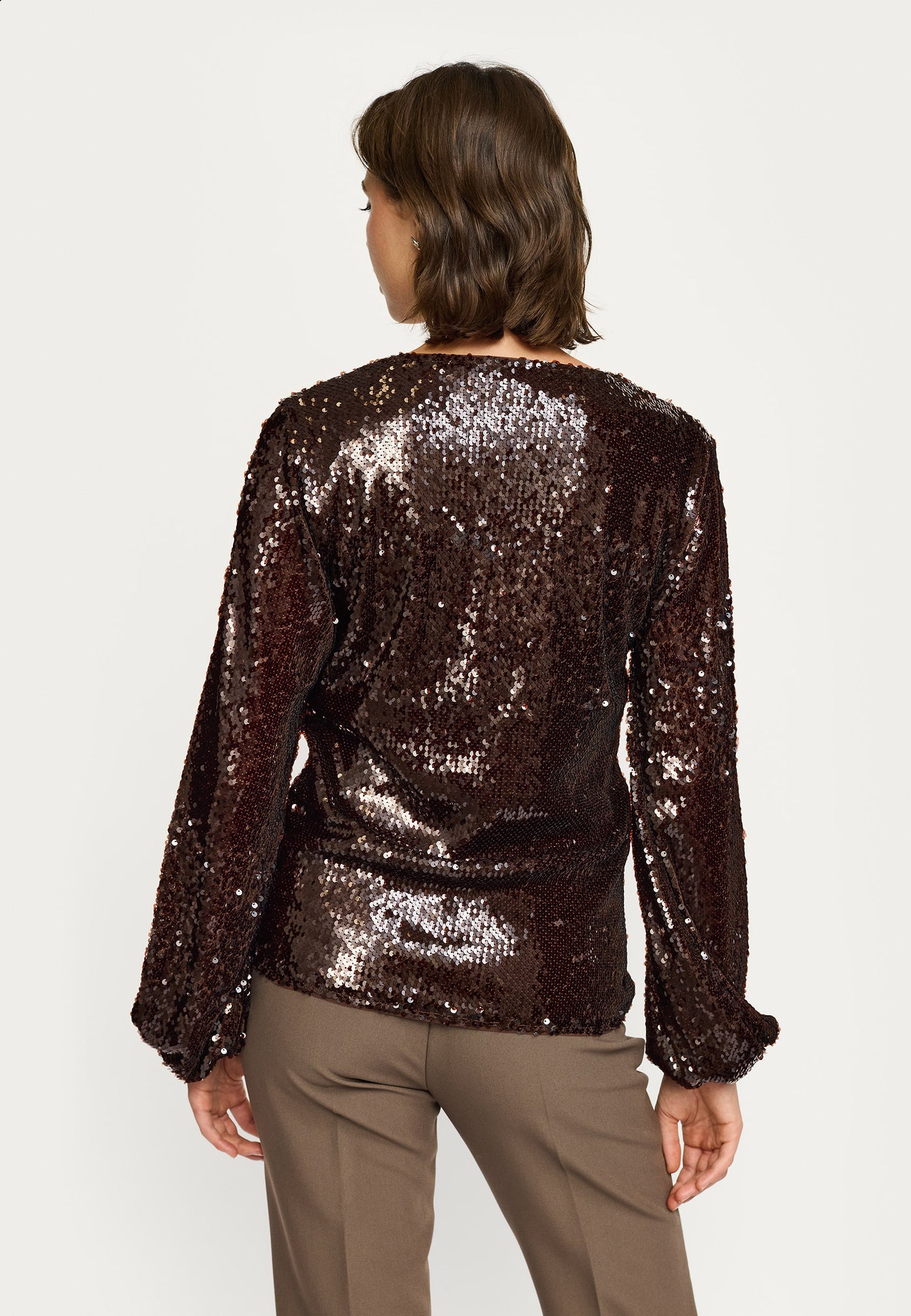 Soft Rebels SRMaddison Blouse Shirts & Blouse 664 Coffee Bean