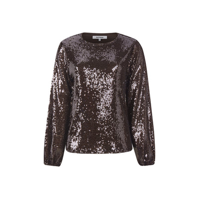 Soft Rebels SRMaddison Blouse Shirts & Blouse 664 Coffee Bean