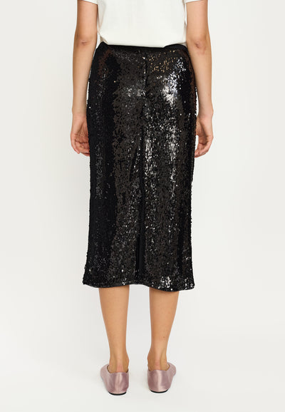 Soft Rebels SRMaddison Midi Skirt Skirts & shorts 001 Black