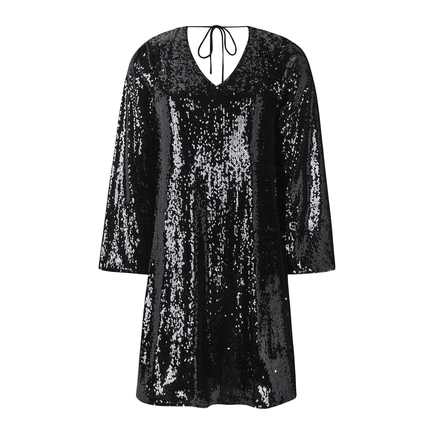 Soft Rebels SRMaddison V-Neck Dress Dresses & jumpsuits 001 Black