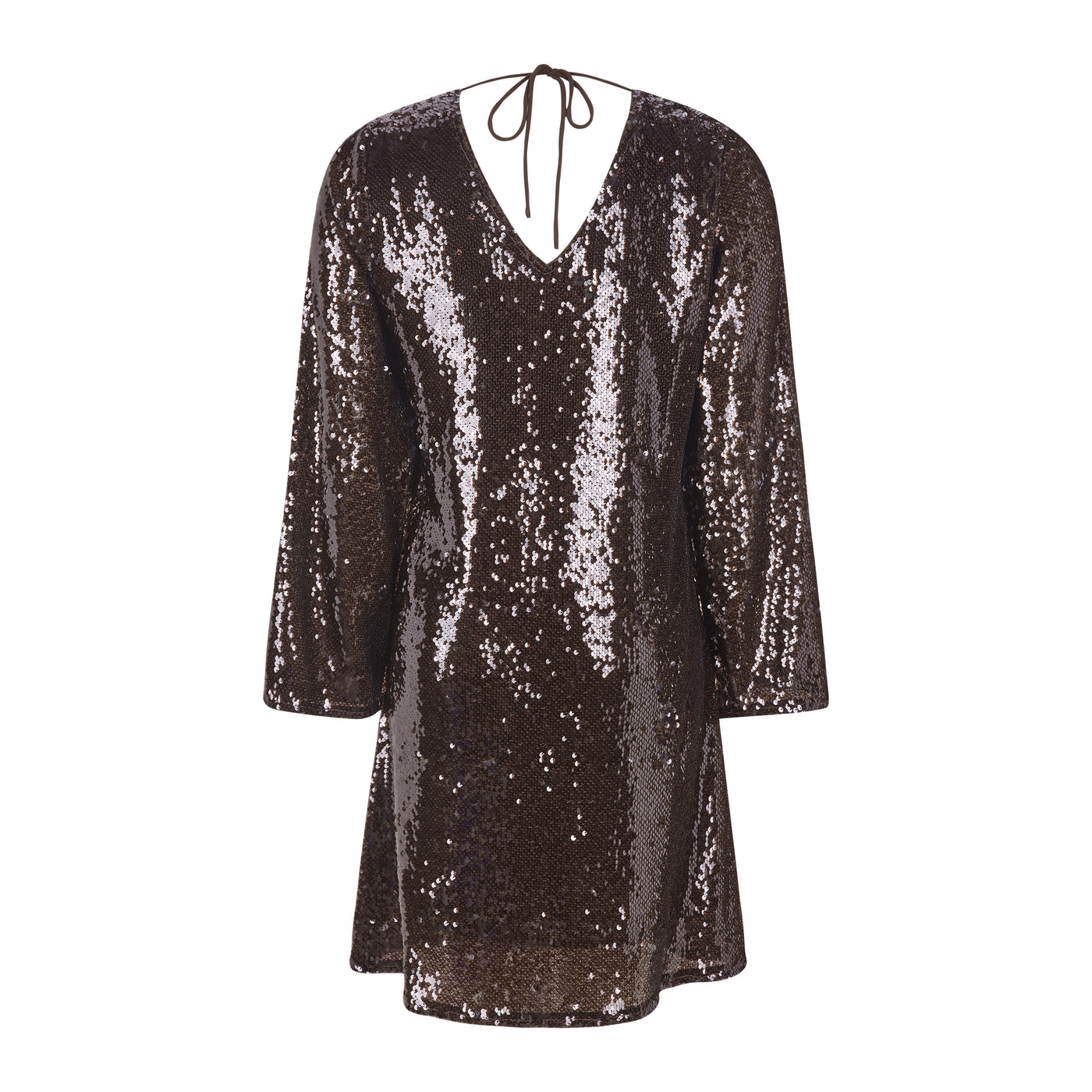 Soft Rebels SRMaddison V-Neck Dress Dresses & jumpsuits 664 Coffee Bean