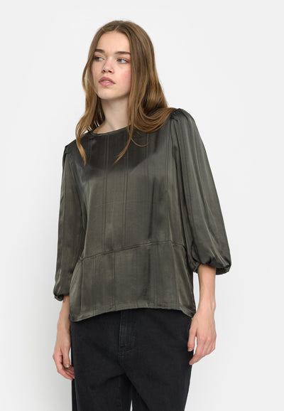 Soft Rebels SRMadelyn Blouse Shirts & Blouse 292 Striped Jacquard Kambaba