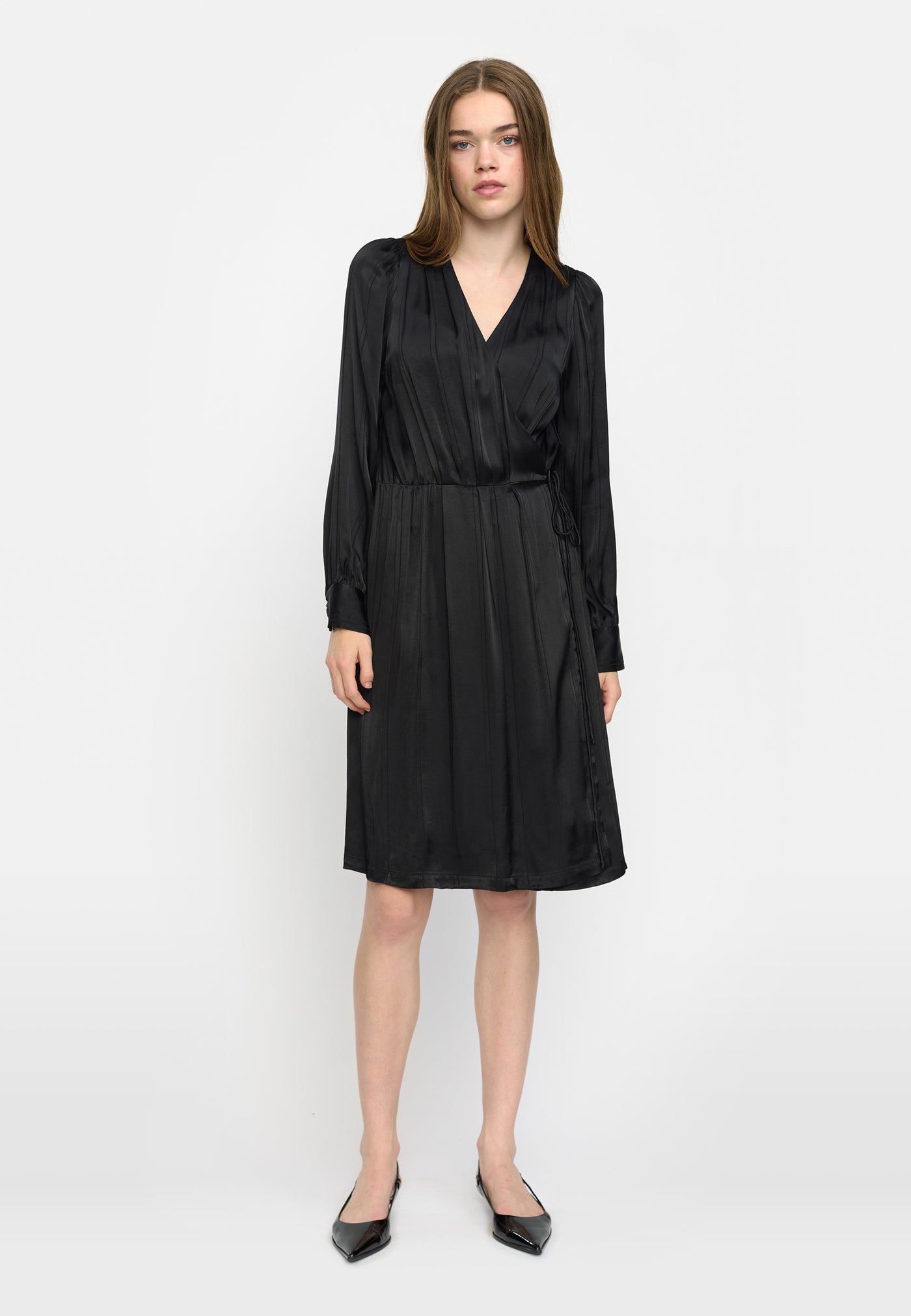 Soft Rebels SRMadelyn Dress Dresses & jumpsuits 291 Striped Jacquard Black