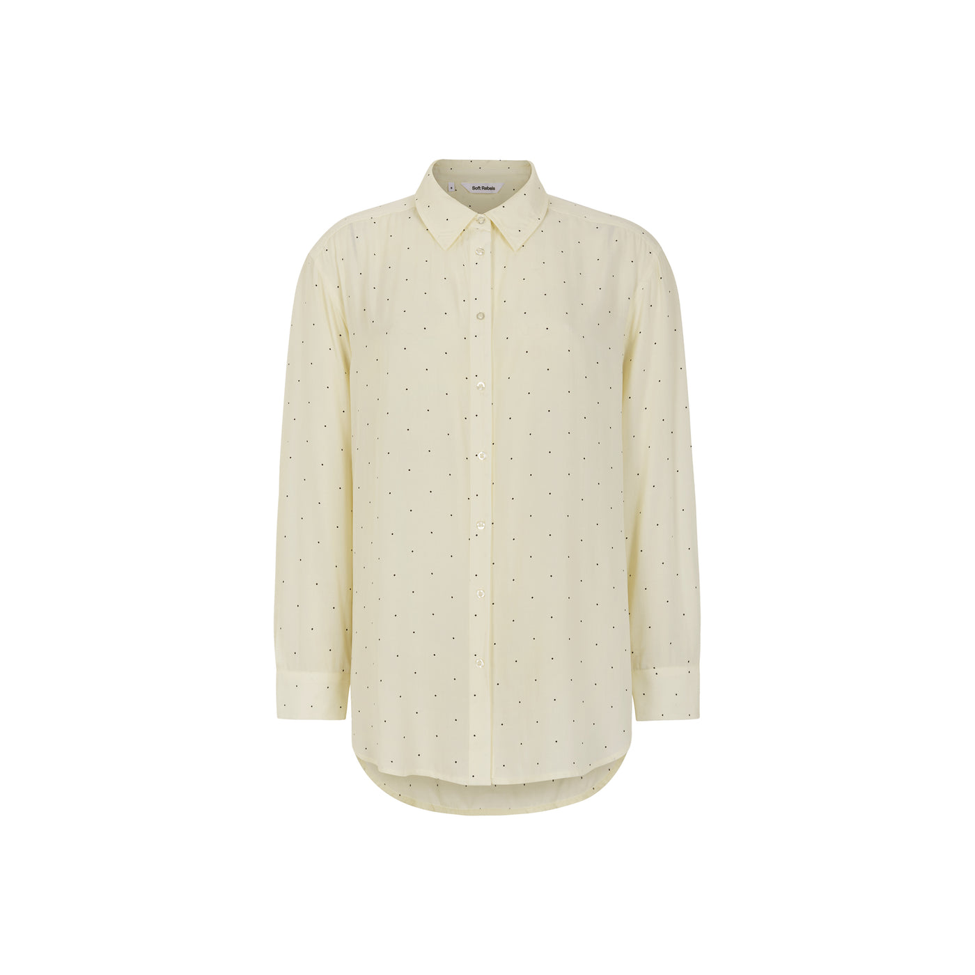 Soft Rebels SRMargot Dot Shirt Shirts & Blouse 657 Arctic Wolf