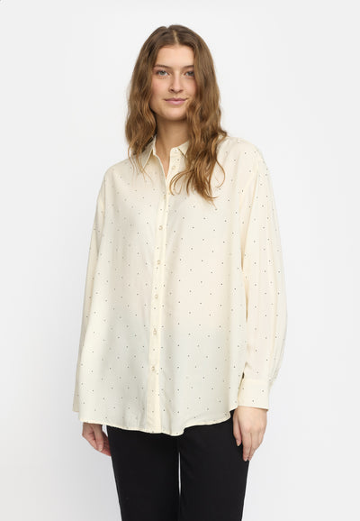 Soft Rebels SRMargot Dot Shirt Shirts & Blouse 657 Arctic Wolf