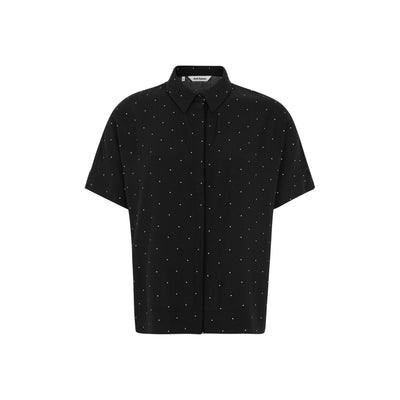 Soft Rebels SRMargot Freedom Dot SS Shirt Shirts & Blouse 656 Black