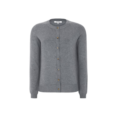 Soft Rebels SRMarla Cardigan Knit Knitwear 053 Medium Grey Melange