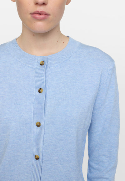 Soft Rebels SRMarla Cardigan Knit Knitwear 752 Windsurfer melange