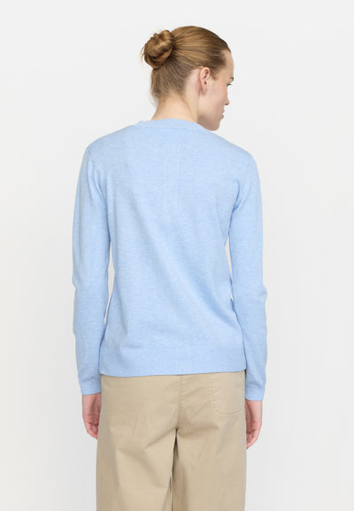 Soft Rebels SRMarla Cardigan Knit Knitwear 752 Windsurfer melange