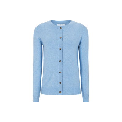 Soft Rebels SRMarla Cardigan Knit Knitwear 752 Windsurfer melange