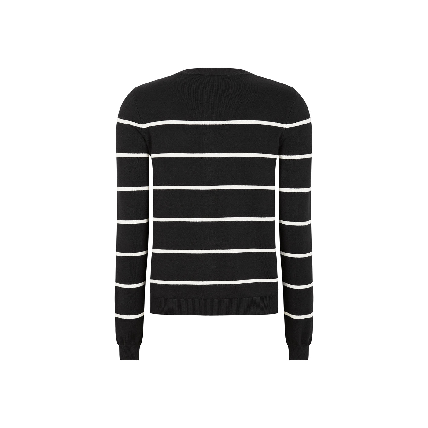 Soft Rebels SRMarla Cardigan Stripe Knit Knitwear 001 Black